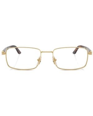 Persol Rectangle-Frame Glasses - White