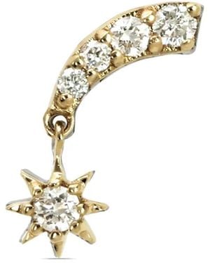Lark & Berry 14Kt Starburst Diamond Stud Earring - White