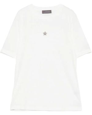 Lorena Antoniazzi Star-Patch T-Shirt - White