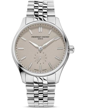 Frederique Constant Classics Index Small Seconds 39Mm Watch - Gray