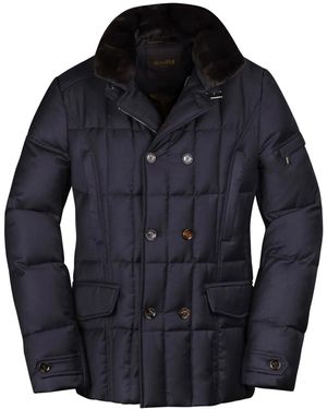 Moorer Siro Jacket - Blue