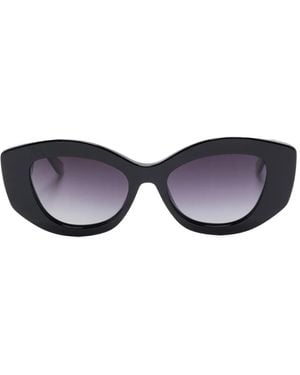 【関税込み】ANINE BING ブラック Cannes サングラス ANINE BING Cannes Sunglasses - Black