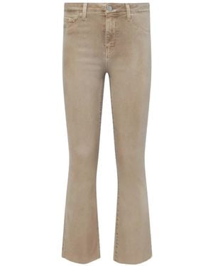 L'Agence Kendra Coated Jeans - Natural