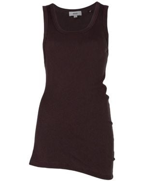 Agolde Twisted Poppy Tank Top - Purple
