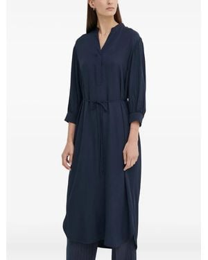 Marc O' Polo Hemdkleid Mit Gürtel - Blau
