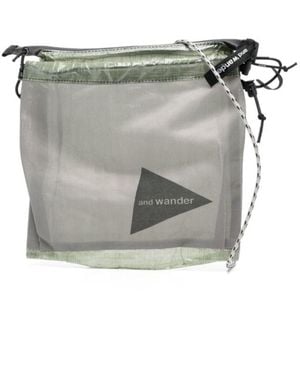 and wander Dyneema Sacoche Shoulder Bag - Grey