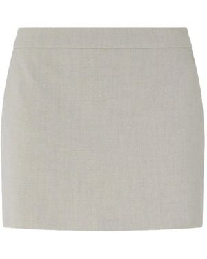 Pinko Welt Pocket Tailored Shorts - Grey