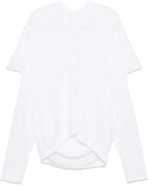 Comme des Garçons V-Neck T-Shirt - White