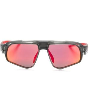 Nike Flyfree Biker-Style Frame Sunglasses - Pink