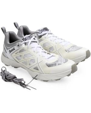 Herno Laminar Sneakers Mit Kontrasteinsätzen - Weiß