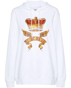Moschino プリント パーカー - ホワイト