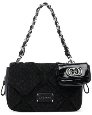 La Carrie Isabel Cross Body Bag - Black