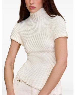 Cult Gaia Annemie Knit Top - Natural