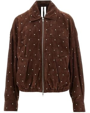 S.w.o.r.d 6.6.44 Chaqueta con apliques - Marrón