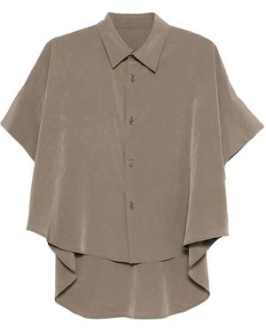 Y's Yohji Yamamoto Layered Shirt - Grey