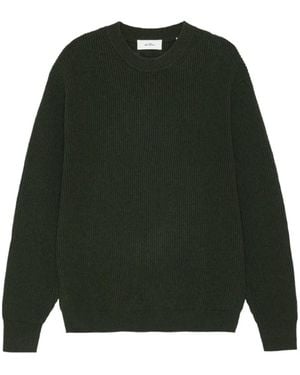 Les Deux Gerippter Pullover - Grün
