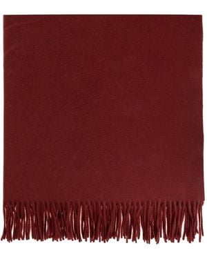Max Mara Fringed Scarf - Purple
