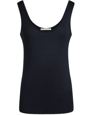 12 STOREEZ Cassiopeia Silk Top - Blue