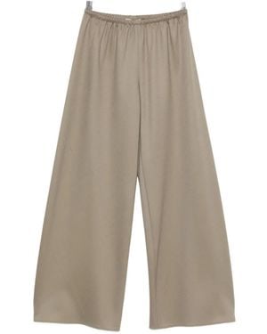 The Row Elasticated Palazzo Pants - Grey