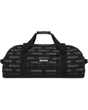 Supreme Borsone Con Logo - Nero