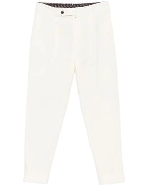 Berwich Carrot Trousers - White