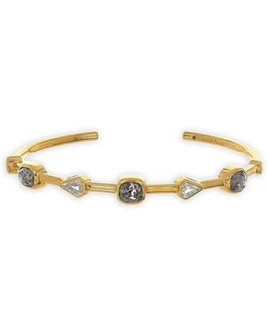 Nimo With Love 18K The Stacker Diamond Bracelet - Metallic
