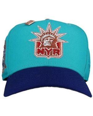 KTZ X New York Rangers 2018 Winter Classic 59Fifty Embroidered-Logo Baseball Cap - Blue