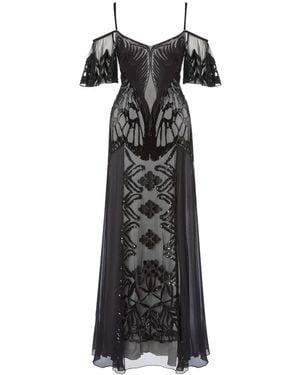 Temperley London Inez Maxi Dress - Black