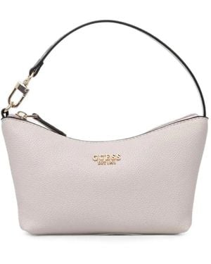 Guess Darcy Logo-Plaque Tote Bag - Pink
