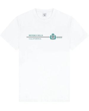 Sporty & Rich Cotton T-Shirt - White