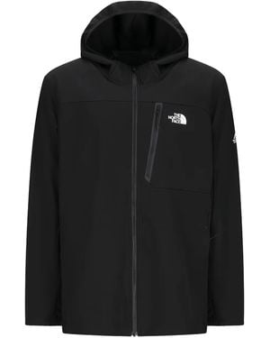 The North Face Mountain Athletics Softshell Hooded Jacket - Black