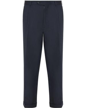 Maison Margiela Cropped Trousers - Blue