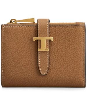 Tod's Portafoglio T Timeless - Marrone