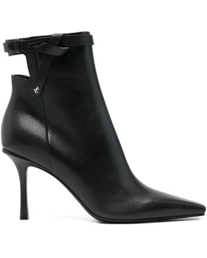Jimmy Choo ポインテッドトゥ ブーツ - ブラック