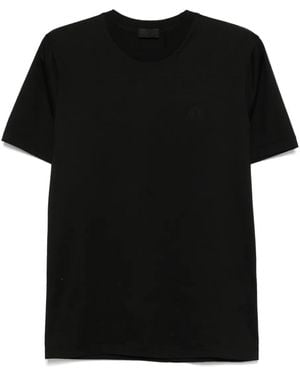 Moncler ロゴ Tシャツ - ブラック