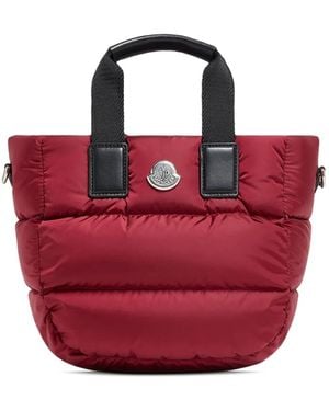 Moncler Borsa A Spalla Caradoc Imbottita - Rosso