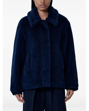 Max Mara Cappotto Monopetto - Blu