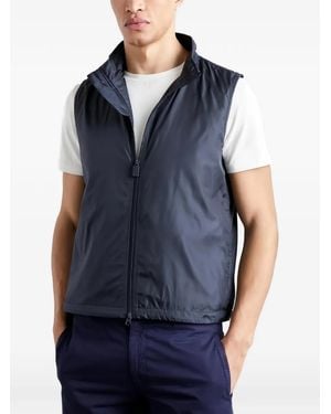 Aspesi Zip Vest - Blue