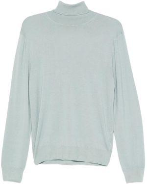 Canali Gebreide Coltrui - Blauw