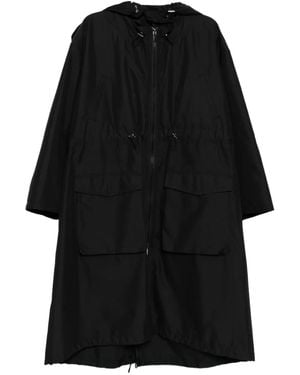High Abrigo Polonaise - Negro