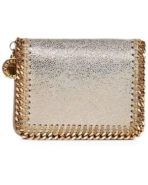 Stella McCartney Falabella Shaggy Deer Portemonnee - Grijs