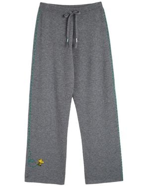 Chinti & Parker Peanuts Jogginghose Mit Weitem Bein - Grau