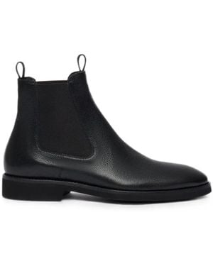 Tom Ford Grainy Leather Chelsea Boots - Black