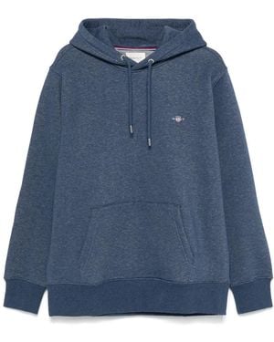 GANT ロゴ パーカー - ブルー
