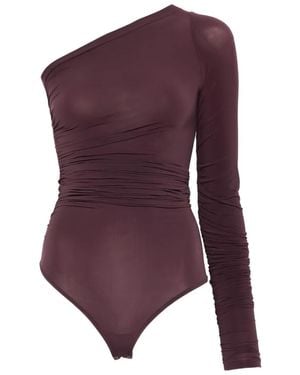 Wolford ワンショルダー トップ - パープル