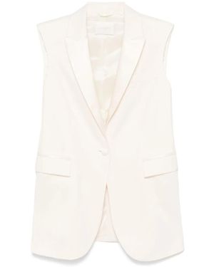 Circolo 1901 Jersey Waistcoat - White