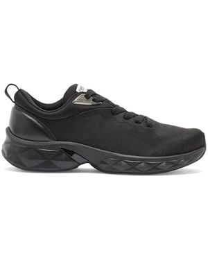 Jimmy Choo Diamond Run M Lace-Up Trainers - Black
