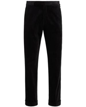 Polo Ralph Lauren Stretch Corduroy Suit Trousers - Black