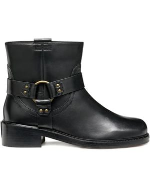Geox Botas Nalvia Con Tacón De 40 Mm - Negro