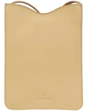 Il Bisonte Roseto Adjustable-Strap Shoulder Bag - Natural